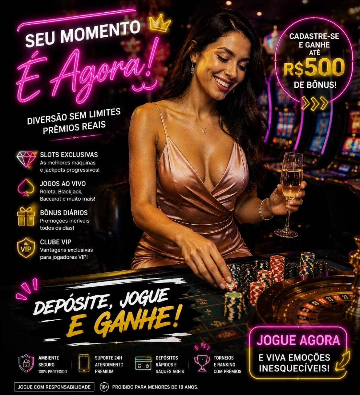 Canal oficial da Lambada777 no Telegram